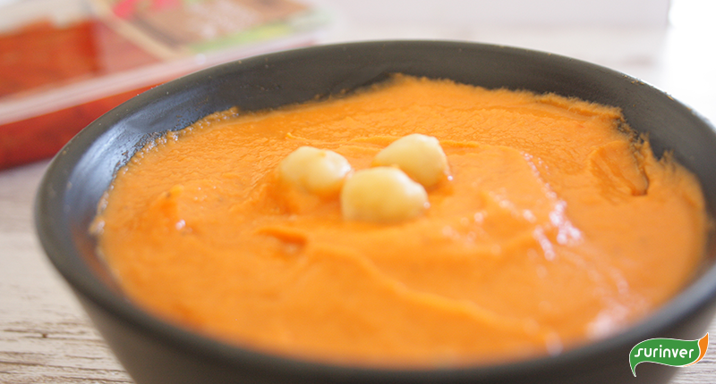 hummus de pimiento